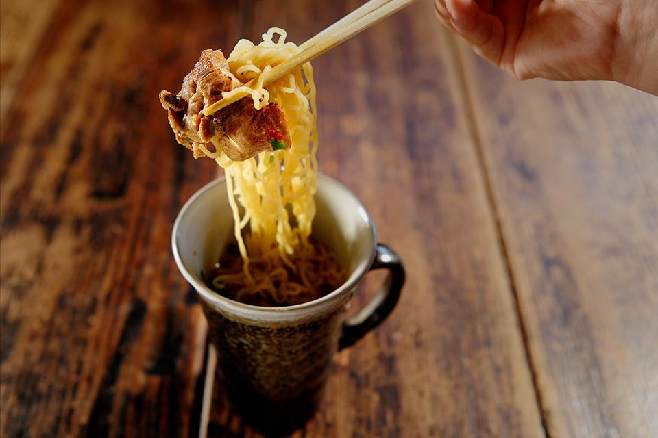 ハシアゲラーメン